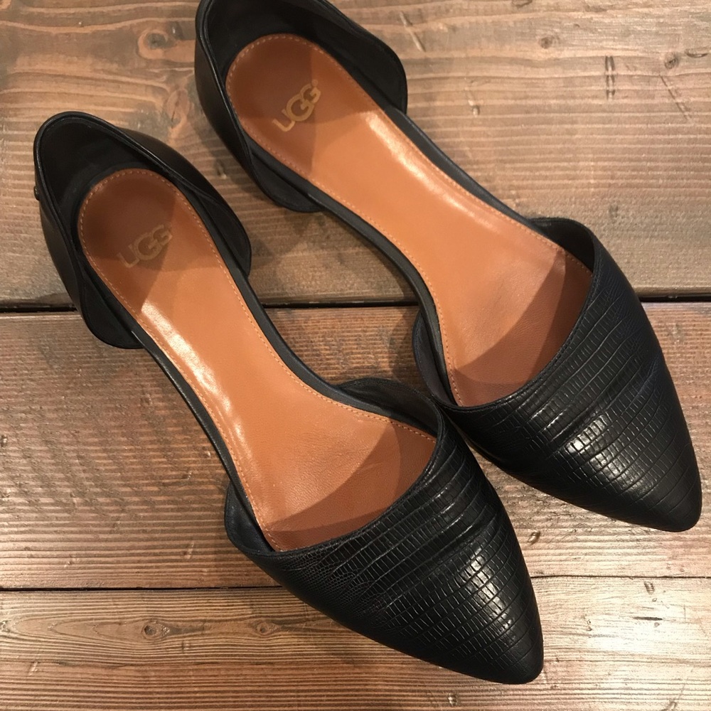 Ugg Women’s Blk Flats